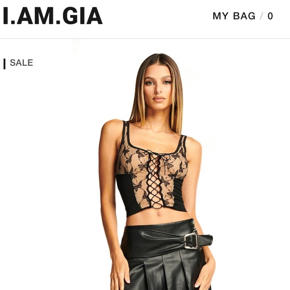 iamgia butterfly corset